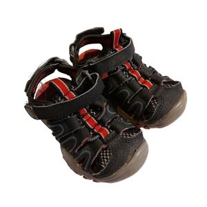 Cat and Jack Afton Hiking Fisherman Sandals Toddler Size 5 Blue And Red